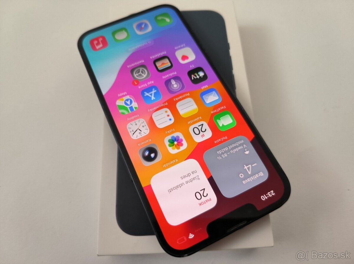 apple iphone 13 128gb Midnight / Batéria 100% - 2