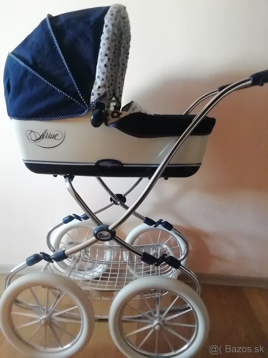 Luxusný kočiar pre bábiky a bábika - 2