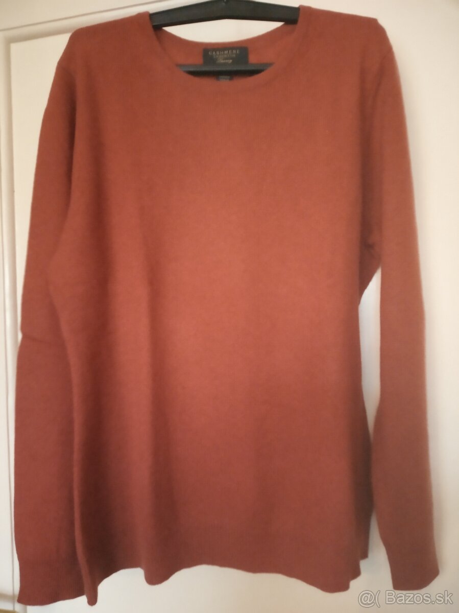 Dámsky kašmírový pulóver, 100% cashmere, veľ. L - 2