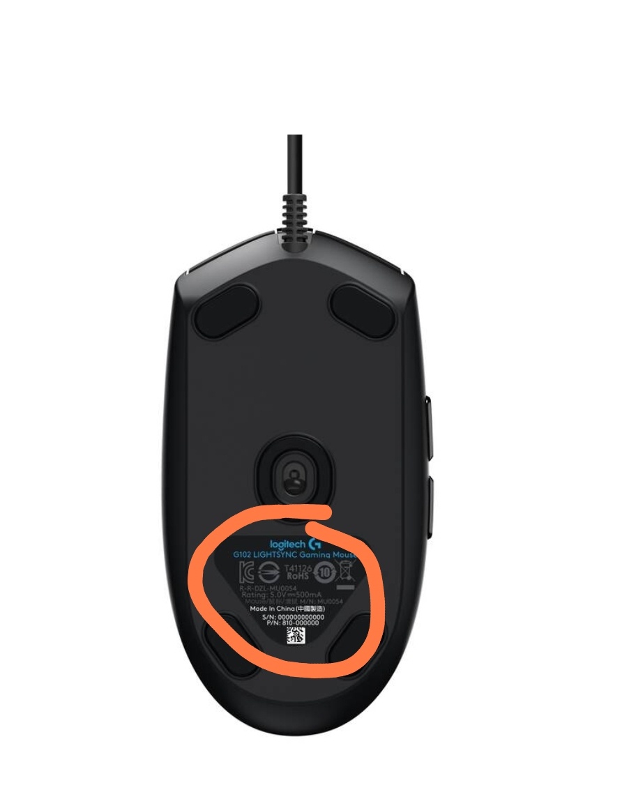 Herna myš Logitech - 2