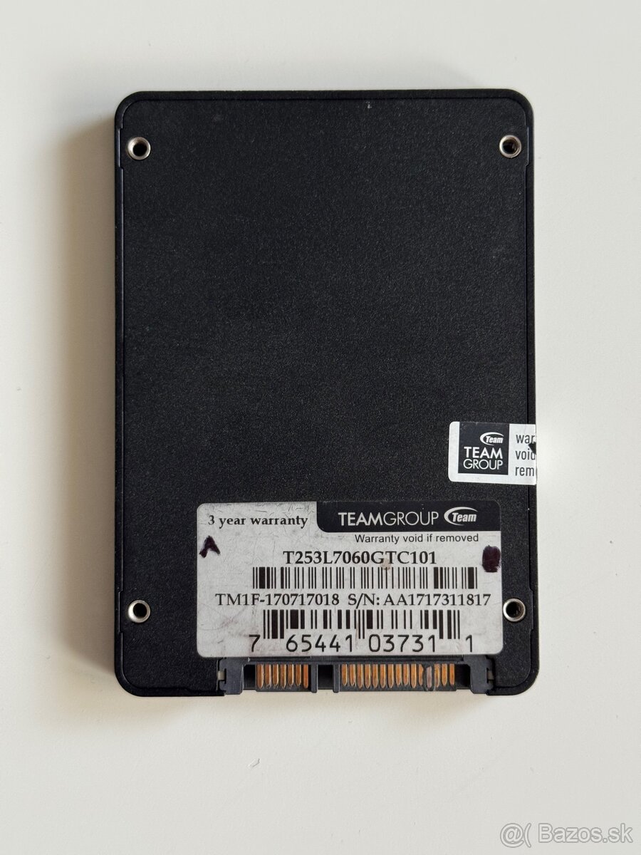 60GB SSD TeamGroup 2,5" - 2