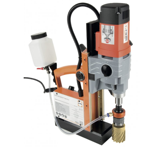 Magnetická vrtačka ALFRA ROTABEST 50 RL-E + sada vrtáků 6ks - 2