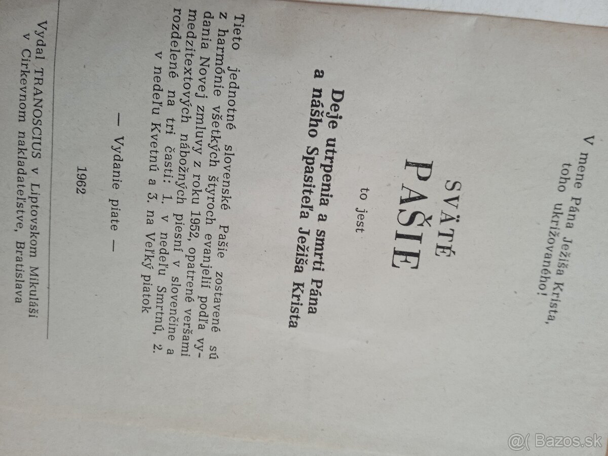 Sväté pašie - 2