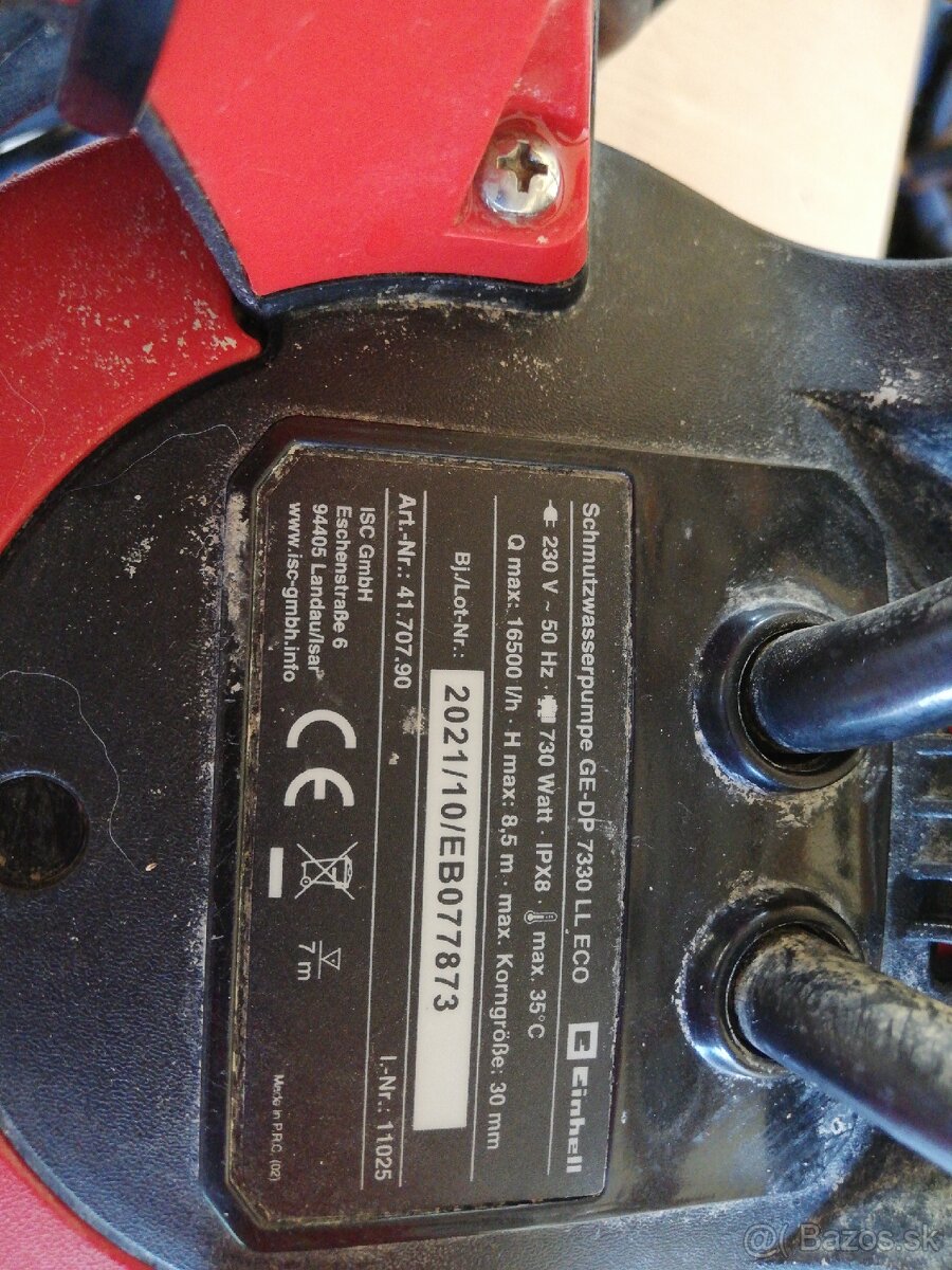 Einhell kombinované čerpadlo - 2