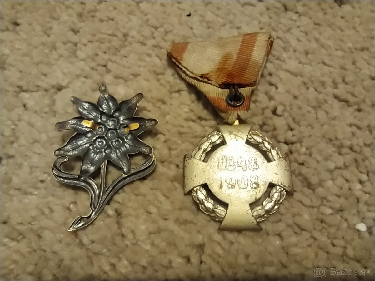 Plesnivec a medaila Rakúsko Uhorsko - 2