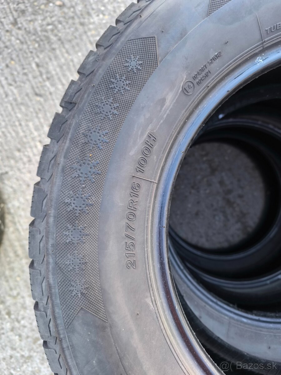 Zimne 215/70/R16 Competus Lassa - 4ks - 2