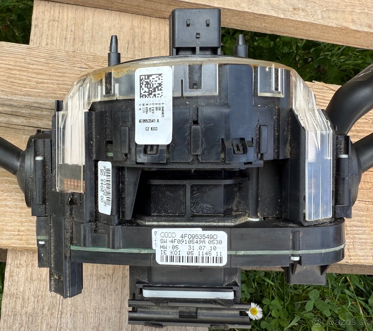 AUDI A6 C6, podvolantovy kruzok/prepinace, 4E0953541A - 2