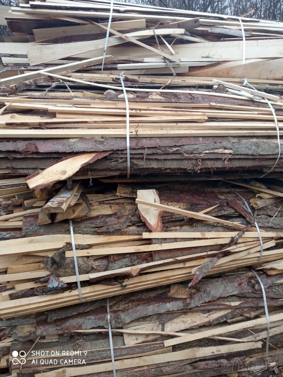 Palivové drevo odrezky - 2