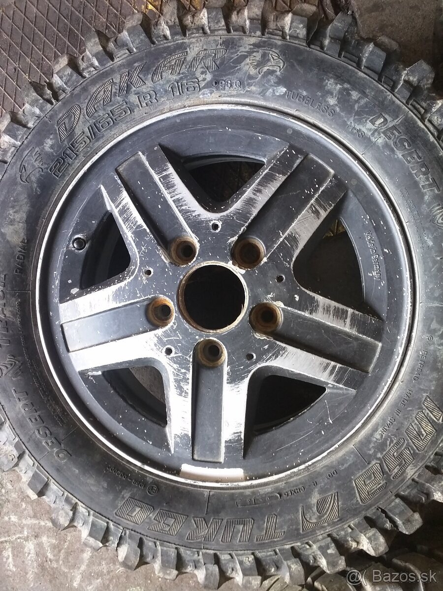 Predam orig alu r16 mercedes G sprinter 5x130 - 2