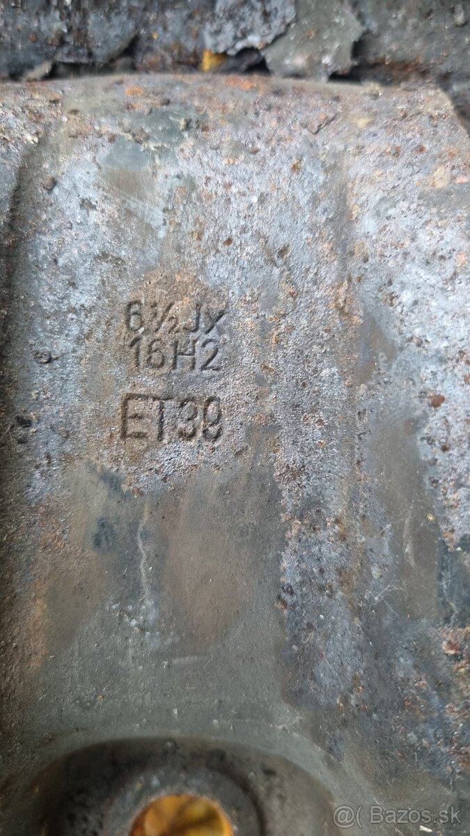 Plechove disky opel 5x110 6.5j x16 et39 opel zafira b - 2