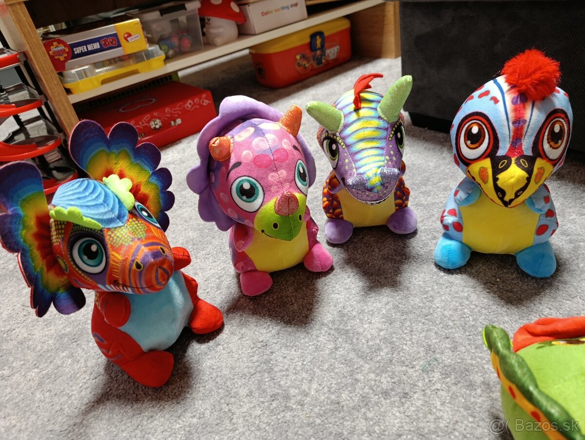 Plyšáky Dinosaury 6ks - 2