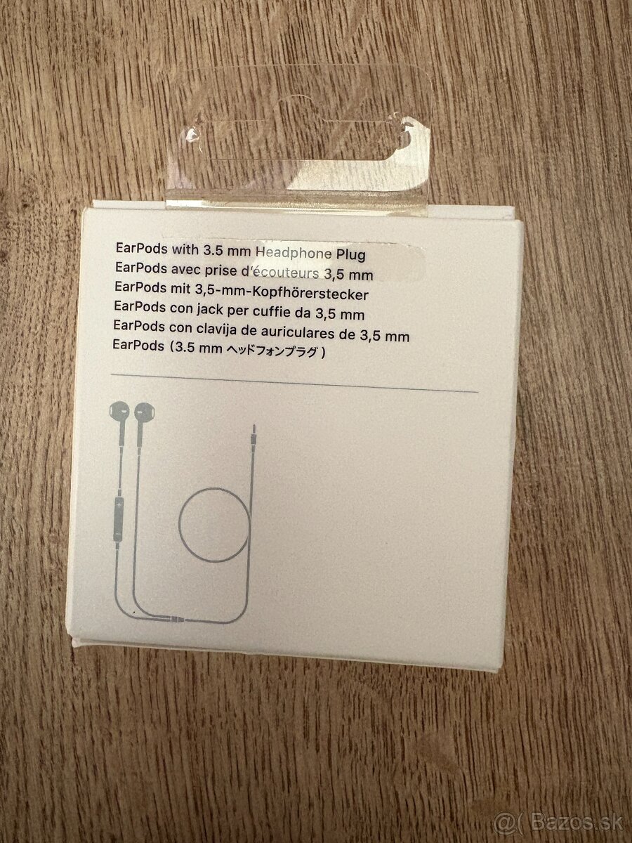 Original Apple EarPods - nepouzite, nerozbalene 3.5mm - 2