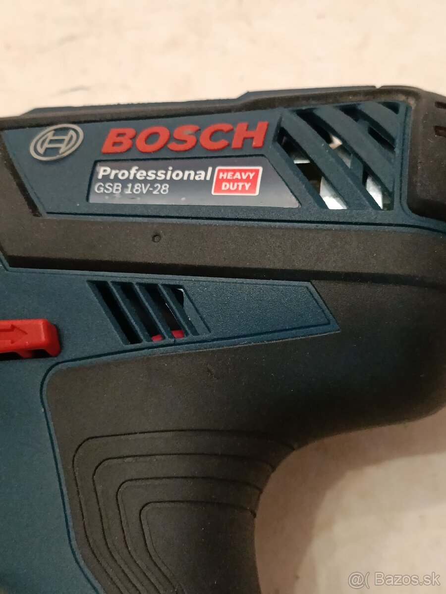 Bosch profesional vŕtací skrutkovač 18V - 2