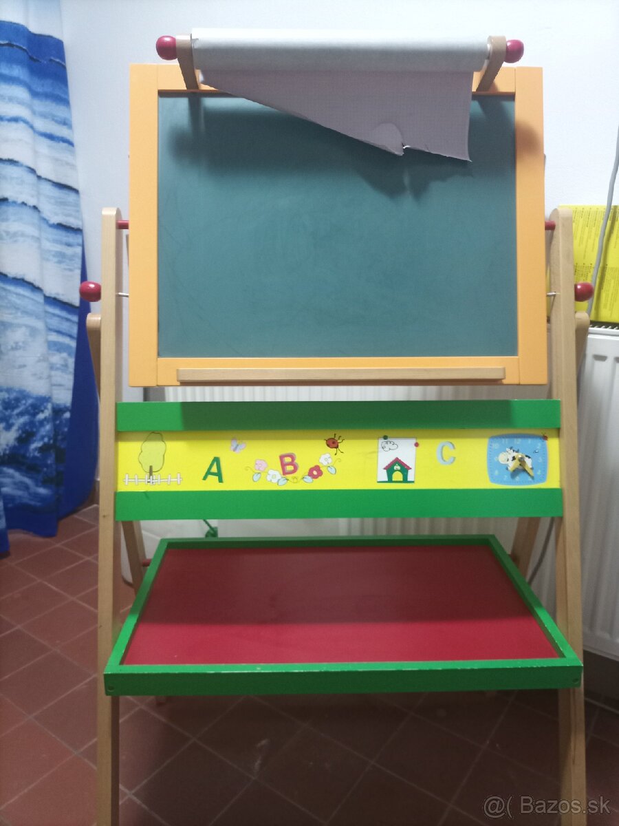 Detská drevená tabuľa - 2
