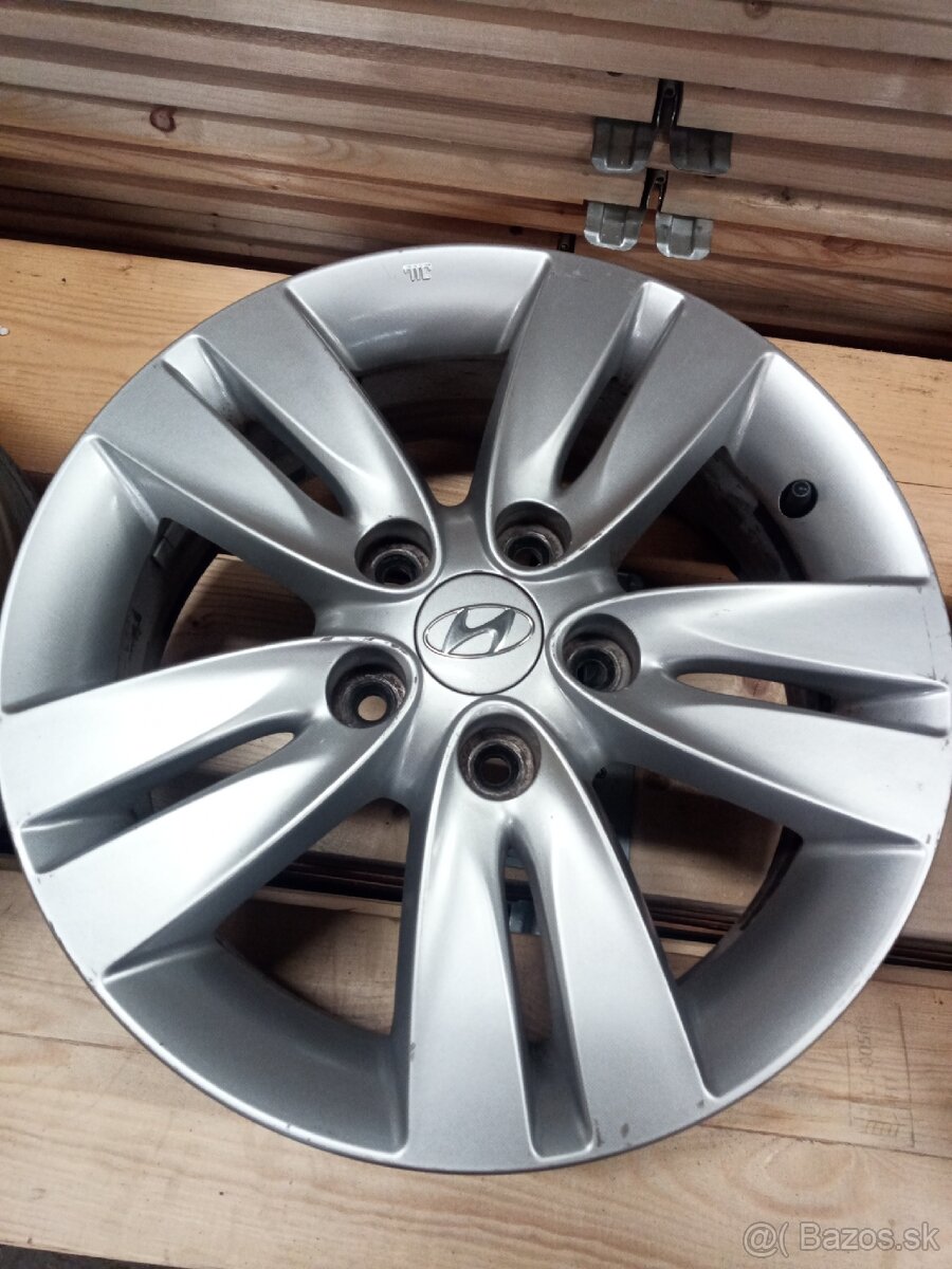 Hyundai originálne hliníkové disky - 2