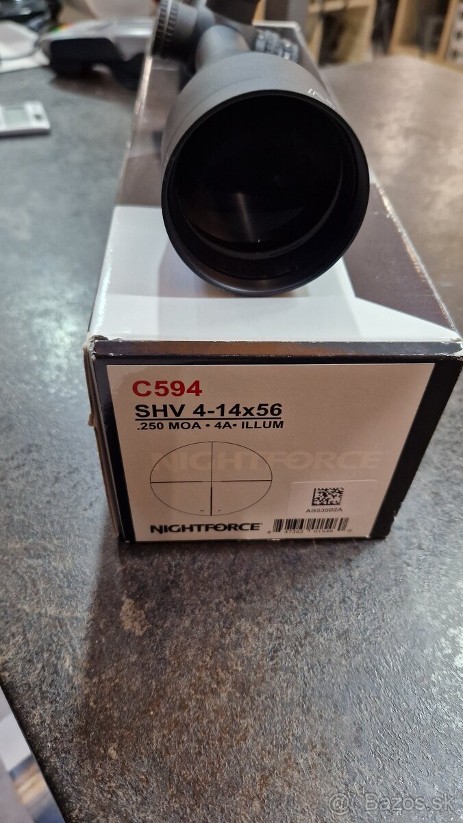Puskohlad NIGHTFORCE 4-14x56 SHV - 2