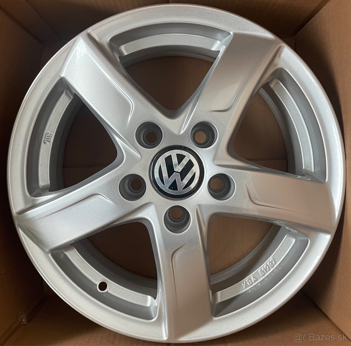 5x112 R15 6J ET43 nejazdené - 2
