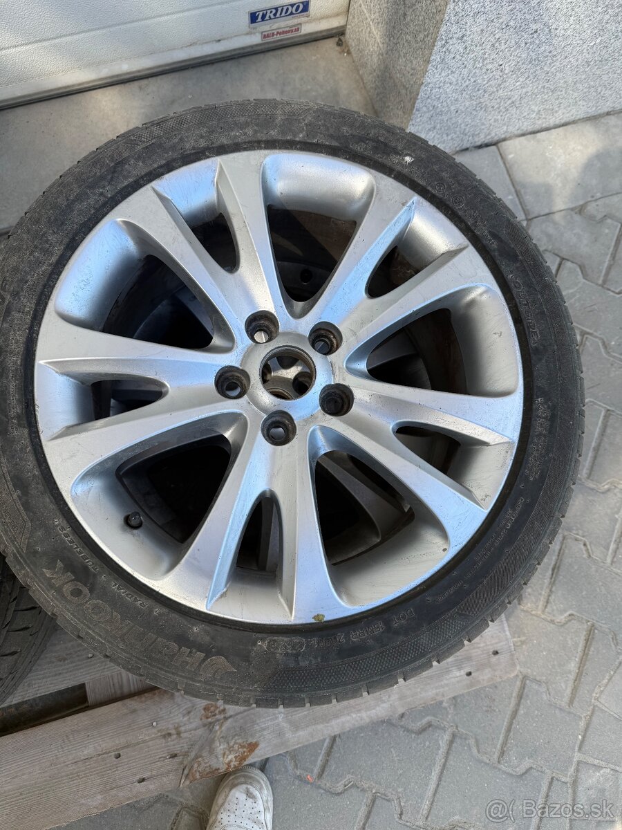 5x112 R17 Skoda+pneumatiky 4ks - 2