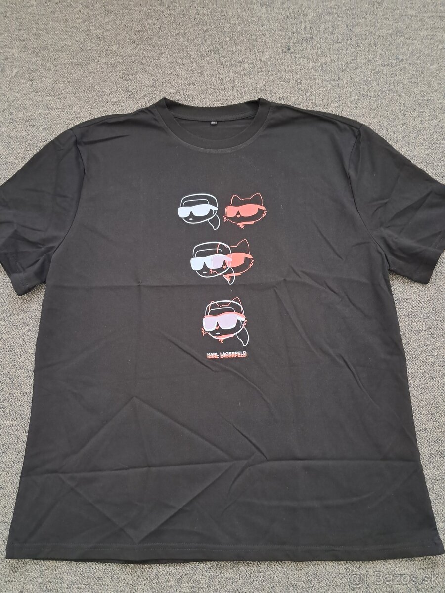Karl Lagerfeld tričko pánske dámske XL/L - 2