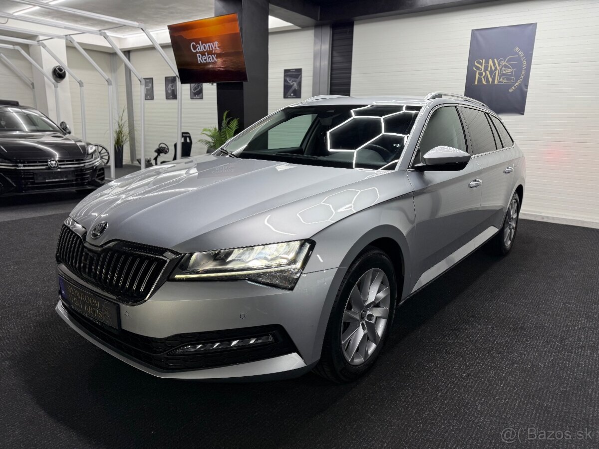 Škoda Superb Combi 2022 2.0tdi 110kw DSG 93tis km 1majiteľ - 2