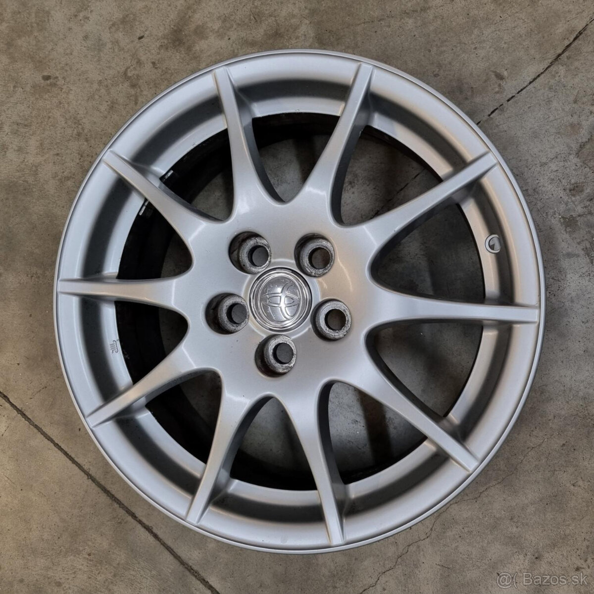 Hliníkové Toyota disky 5x100 R16, 6,5J ET45 - 2
