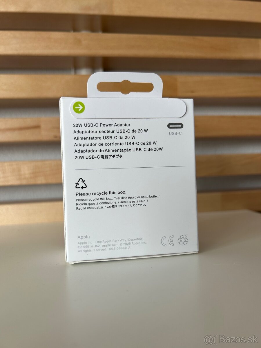 Apple AC adapter 20w usb-c - 2