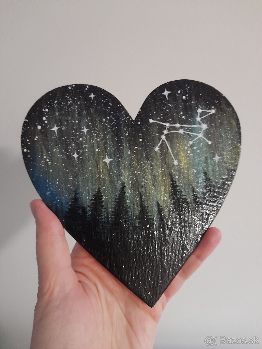 Akrylová maľba Canis Major - 2