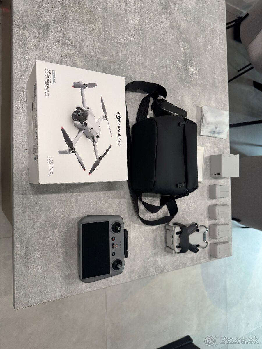 DJI Mini 4 Pro Fly More Combo/ 5x batéria/ 5mesiacov - 2