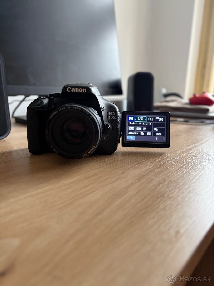 Canon 600d + 50mm objektív - 2
