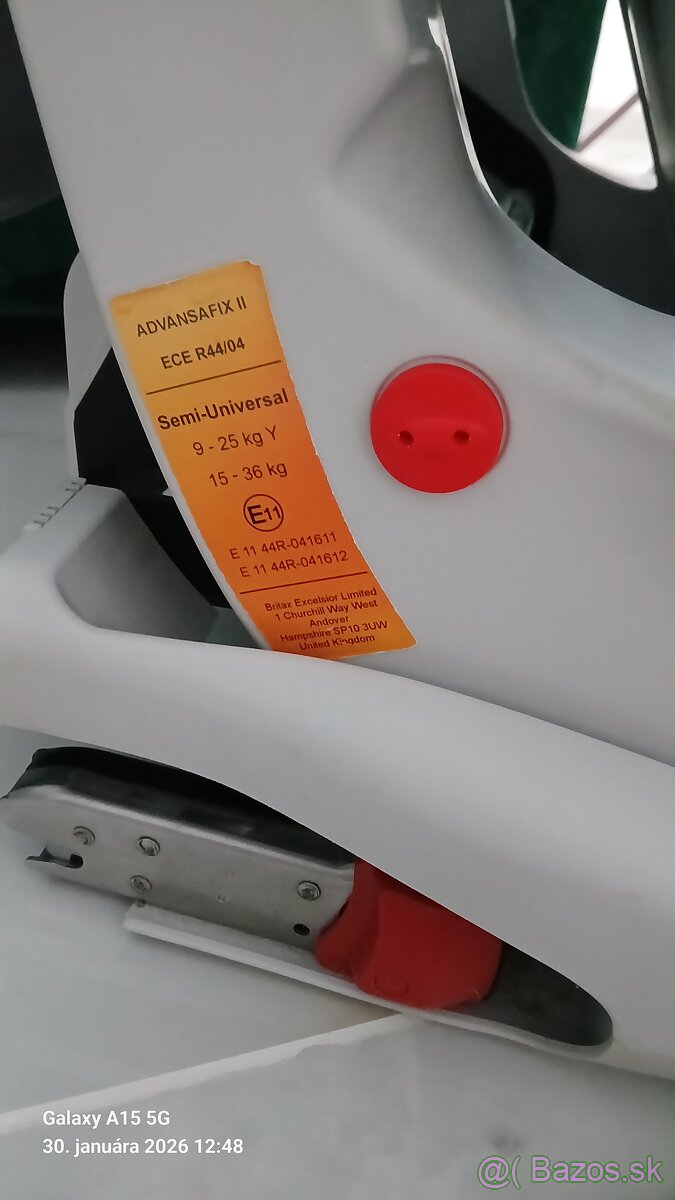 Predám autosedacku Britax Romer - 2