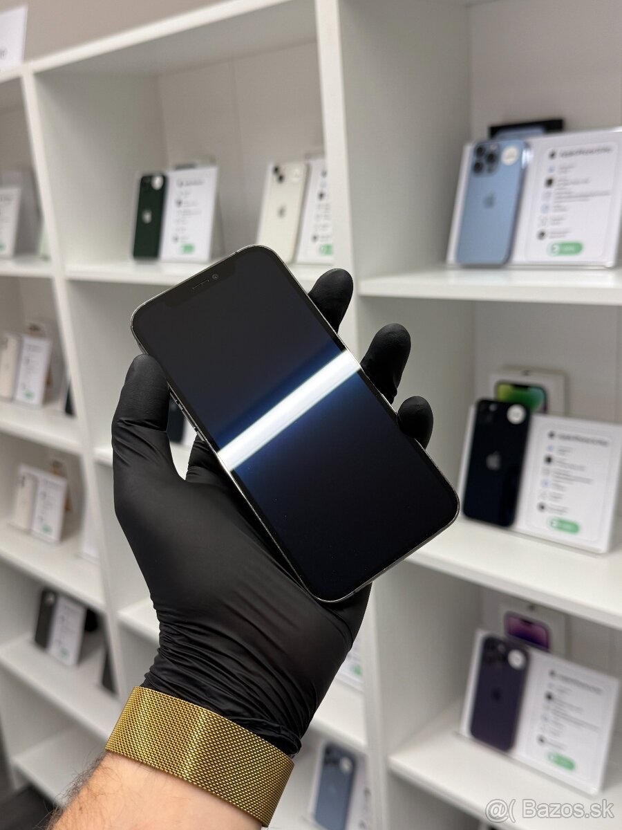ZÁRUKA 2 ROKY / Apple iPhone 12 Pro 128GB Graphite, 100% - 2