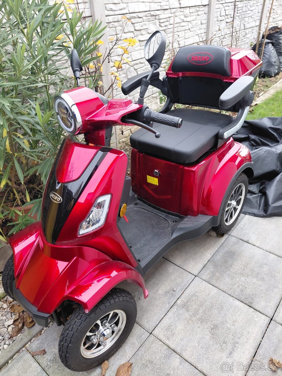 Elektricky vozík/stvorkolka značka Selvo - 2