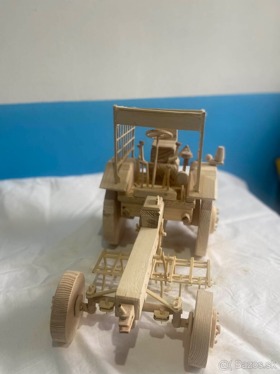 Drevenné traktory - 2