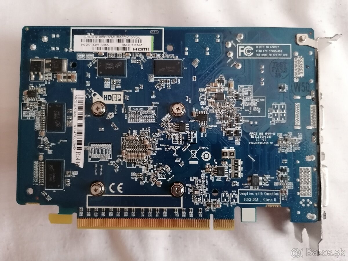 SAPPHIRE HD 6670 1gb. - 2