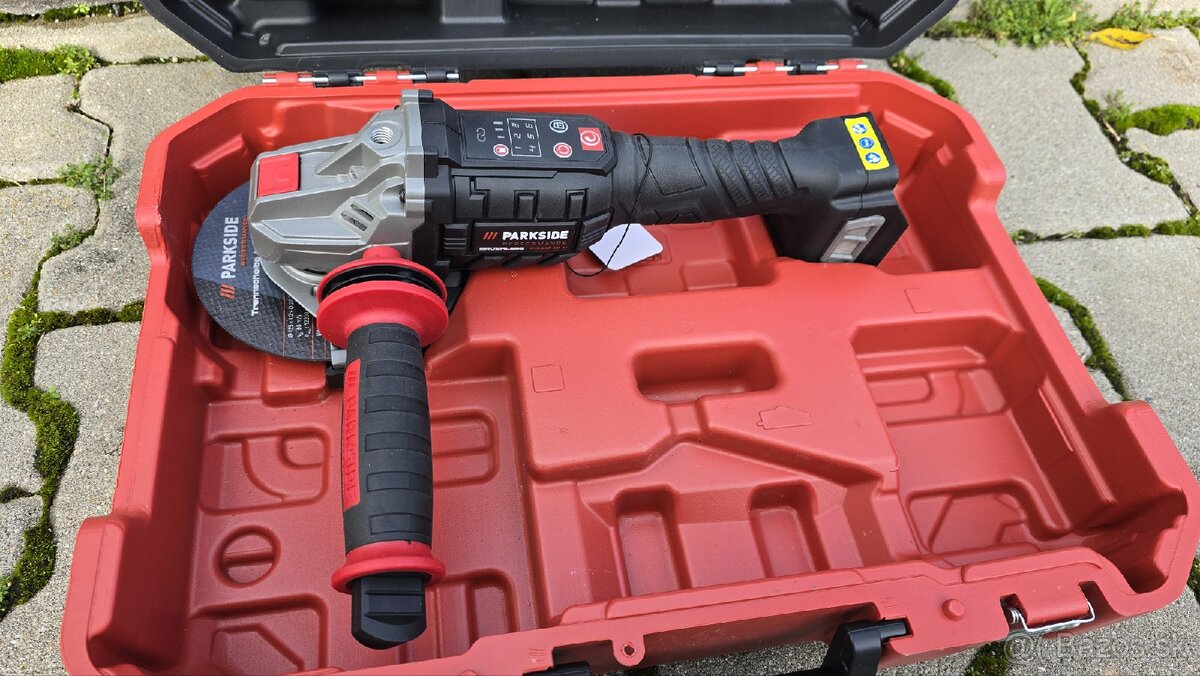 predám Aku uhlovú brúsku PARKSIDE PERFORMANCE PWSAP 20-Li F6 - 2