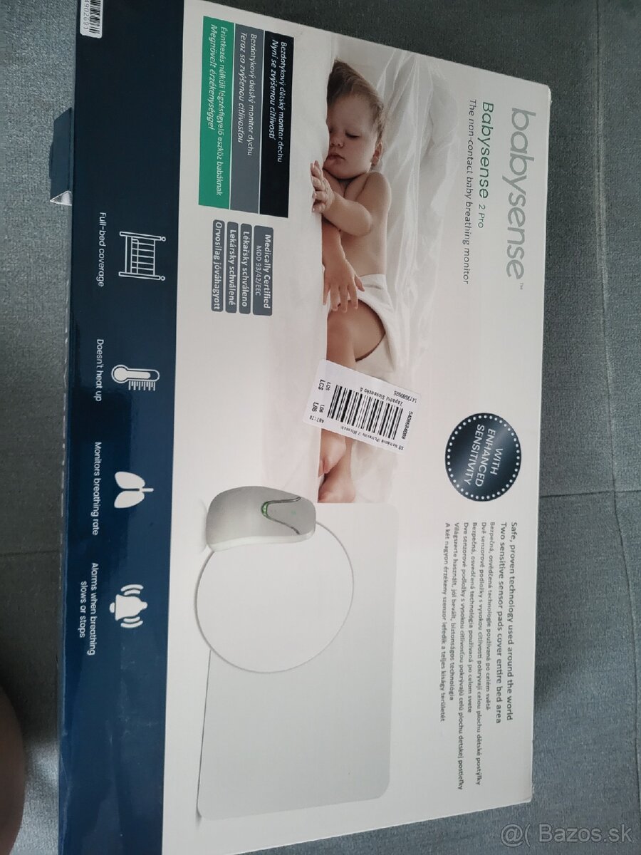 Monitor dychu pre bábätko BabySense 2 pro - 2