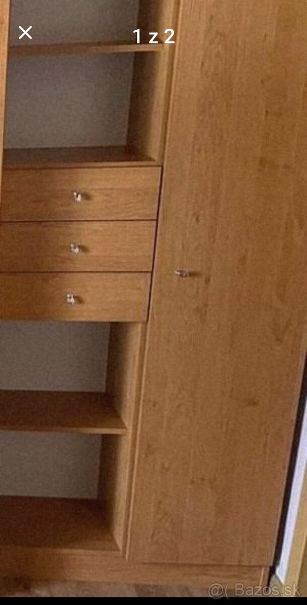 Nábytok do detskej izby s písacím stolíkom - 2