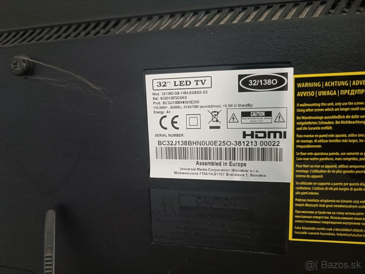 32" Blaupunkt 32/1380 - 2