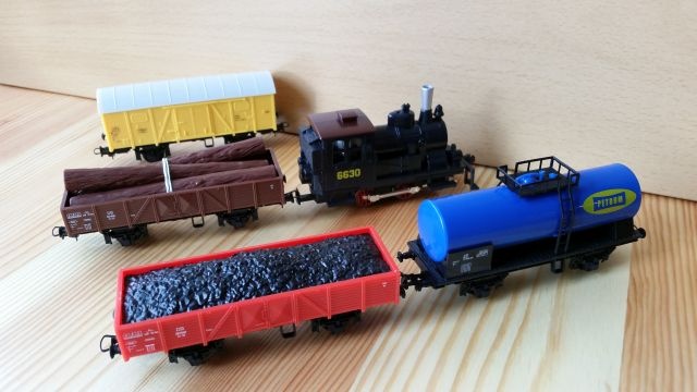 H0 parna lokomotiva - 2