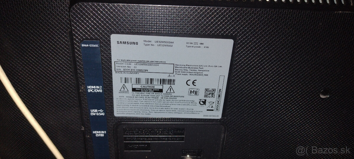 Predám TV Samsung ue32m5002ak - 2