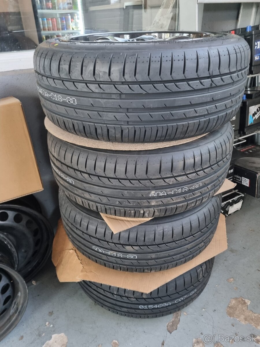 VW GOLF 7,5Jx16 4x100 PNEU 205/45 R16 87W - 2