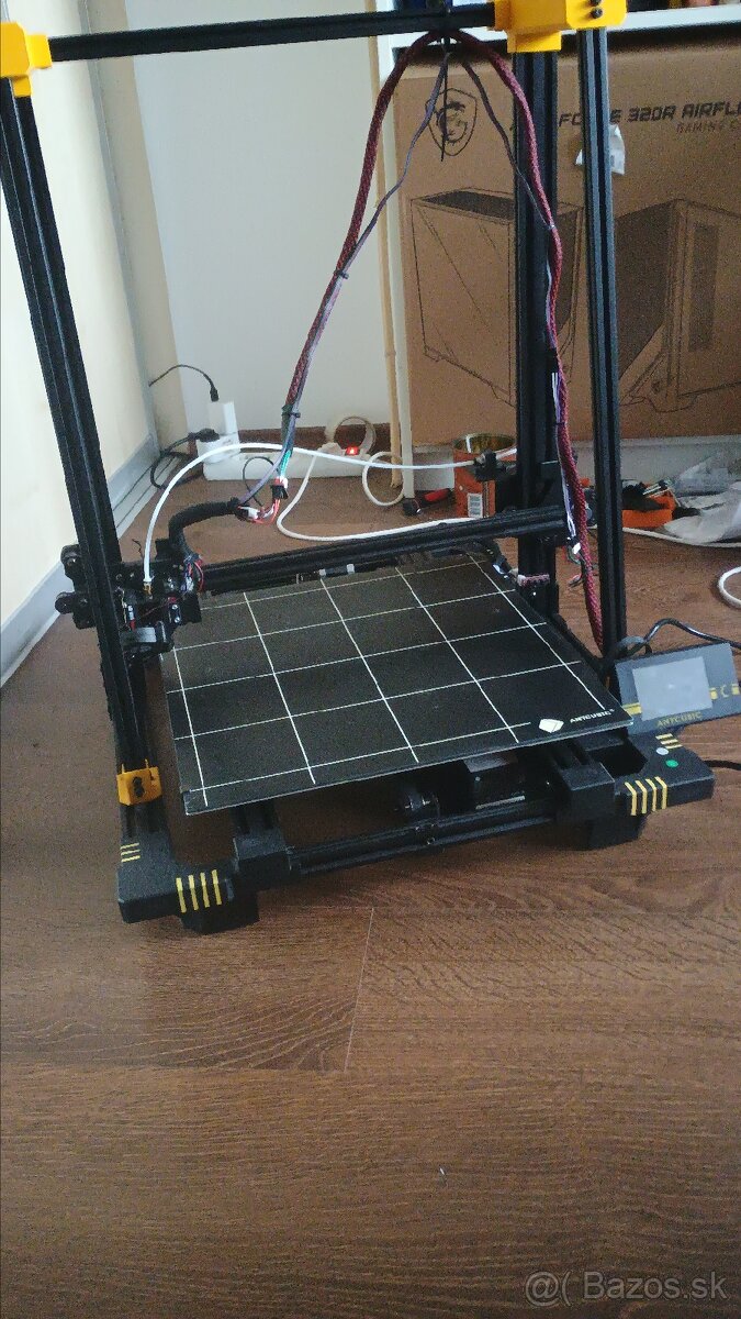 Predám vylepšenú 3D tlačiareň Anycubic Chiron – veľký formát - 2