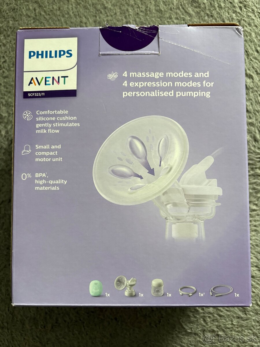 Philips Avent elektrická odsávačka mlieka essential - 2