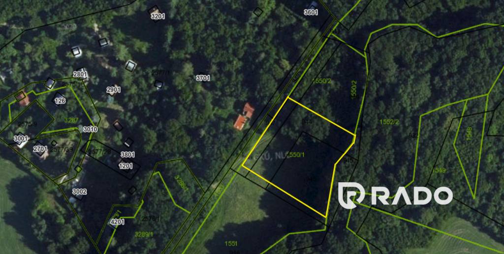 RADO | Pozemok - trvalý trávny porast | 3262 m2 | Záblatie - 2