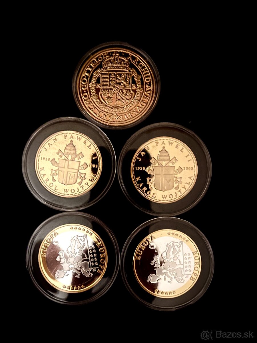 Pamätné medaile PROOF - 2