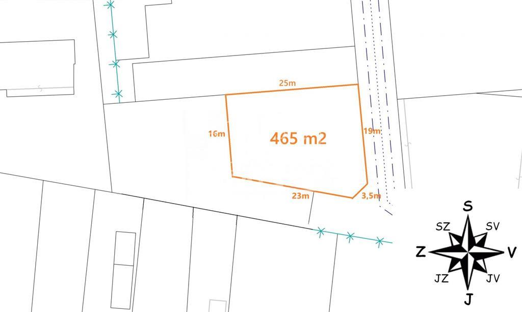 Na predaj stavebný pozemok 465m2 Turčiansky Ďur - 2