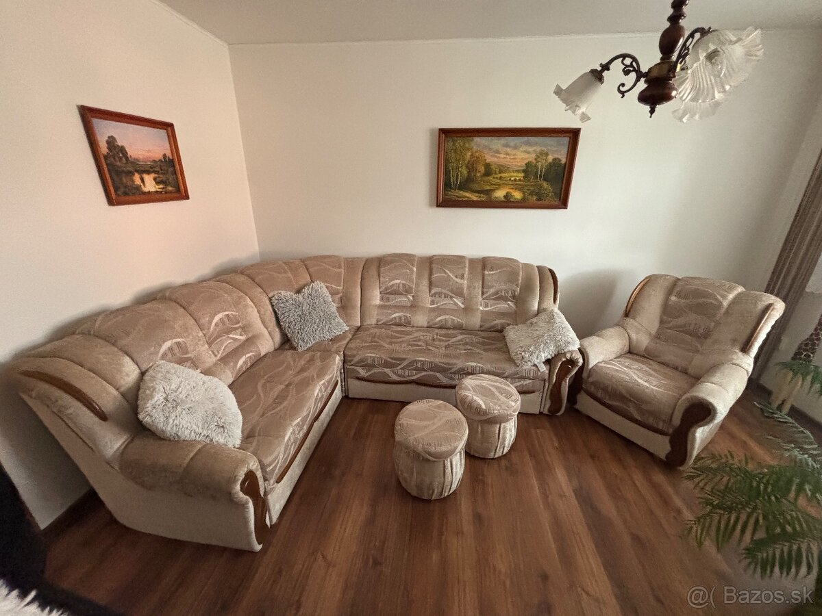 Rohová sedacia súprava - 2