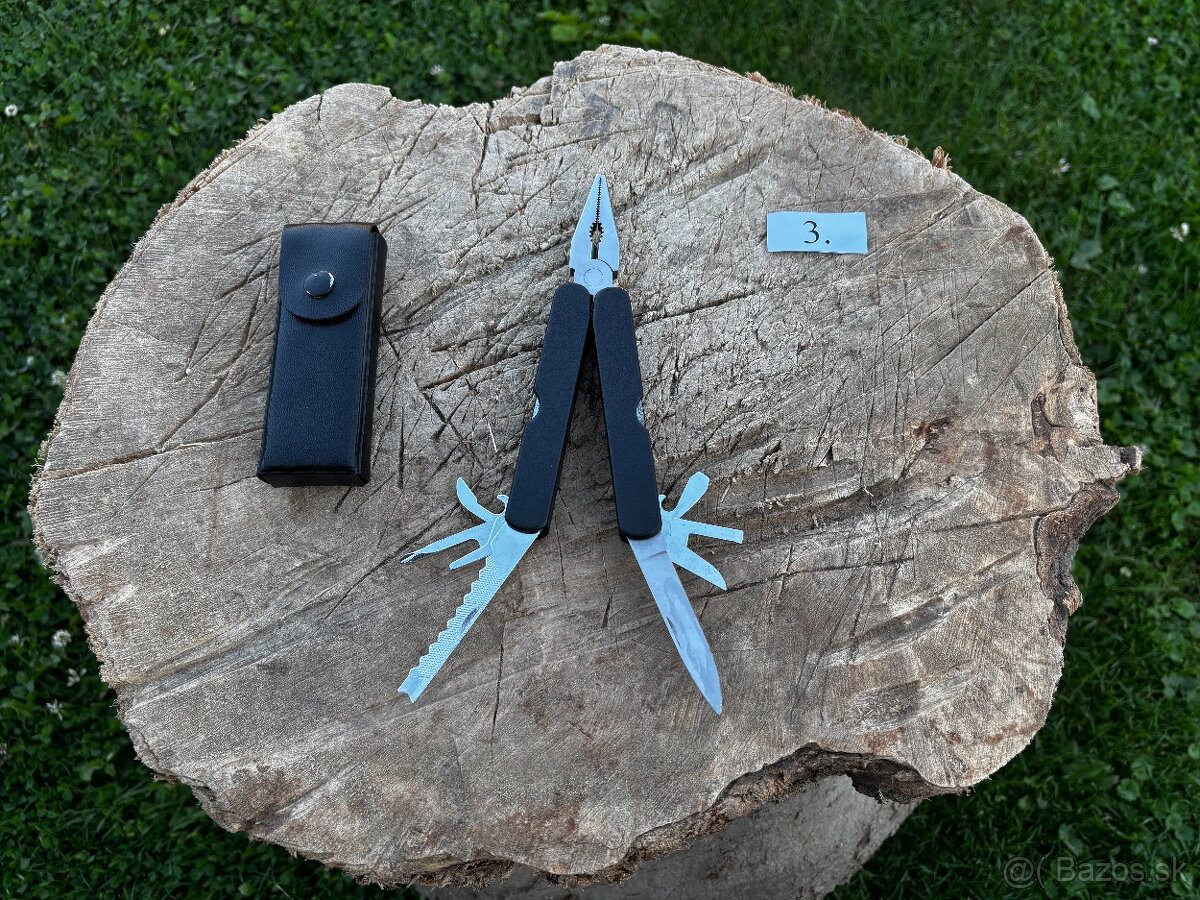 Kliešte multifunkčné multitool ČIERNE - 2