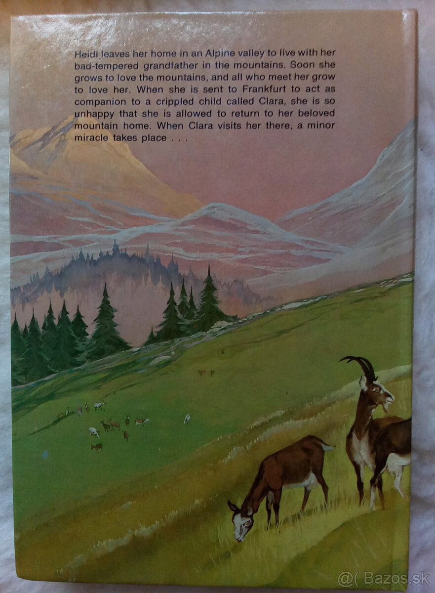 Johanna Spyri - Heidi - Kniha v Anglickom Jazyku - 2
