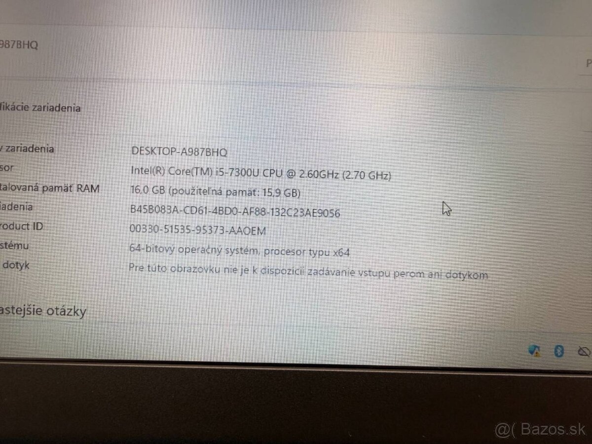 Notebook 14" Lenovo ThinkPad L490 i5-7300U 16GB 256GB SSD - 2